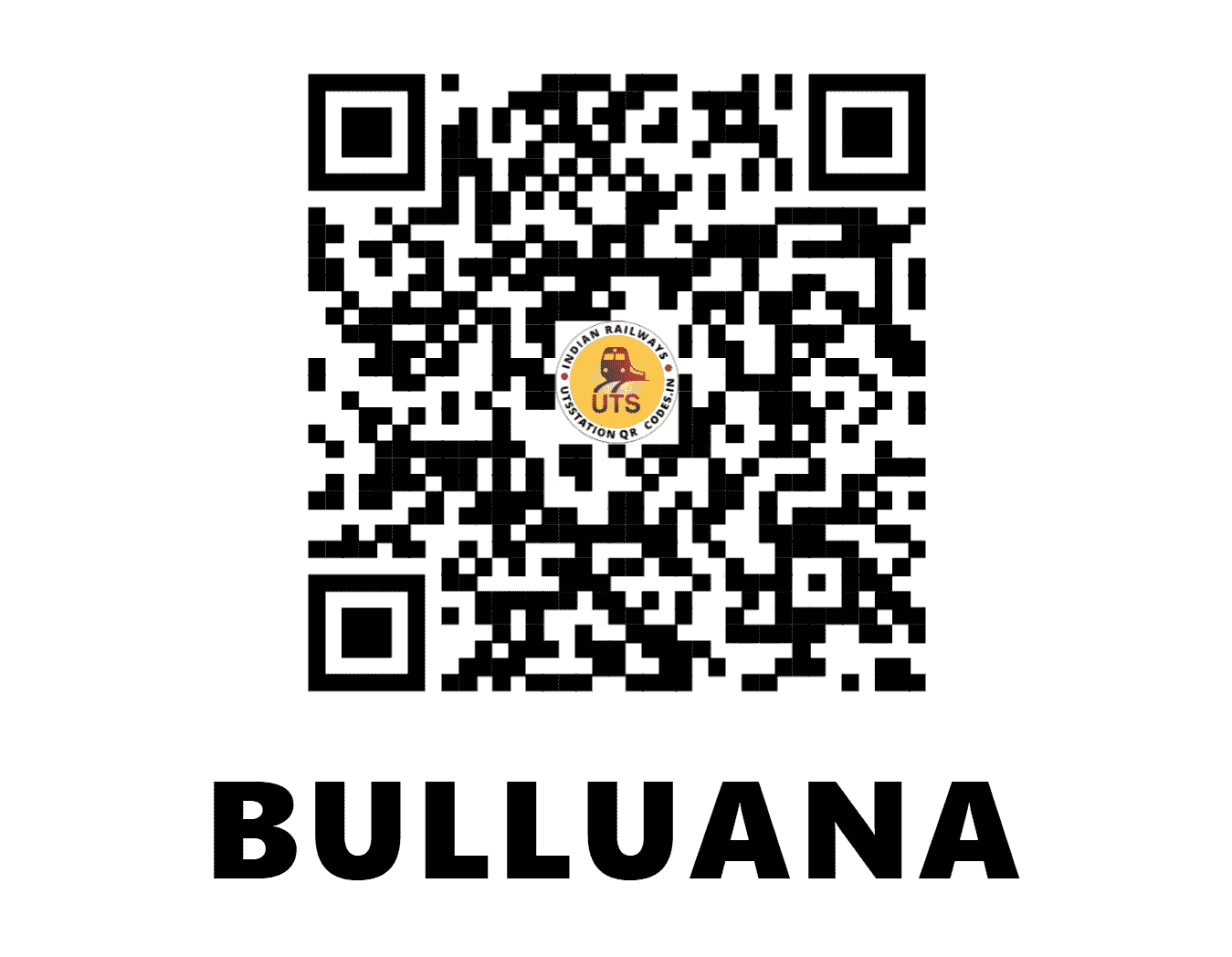 UTS QR Code for BULLUANA - BHX - NR (PUNJAB)