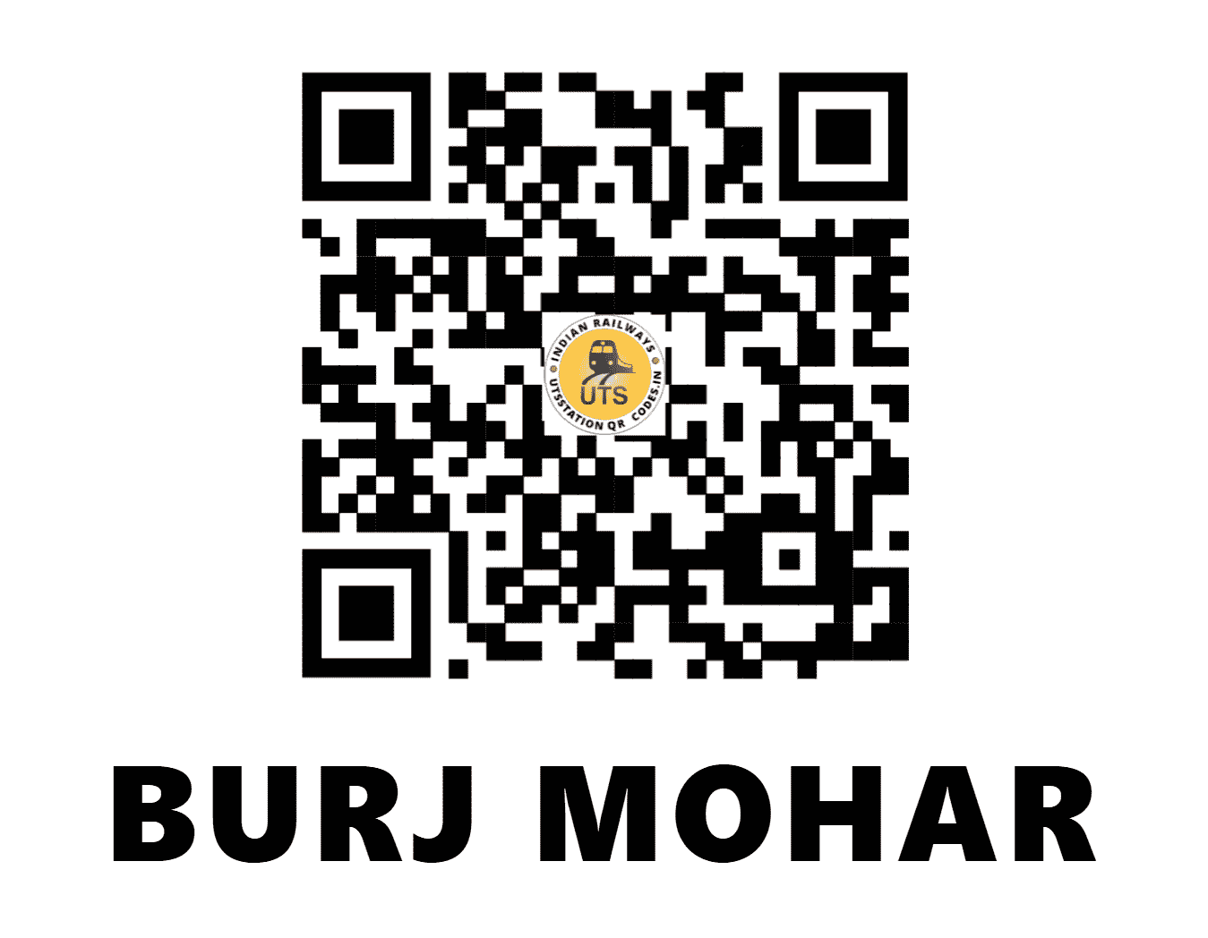 UTS QR Code for BURJ MOHAR - BJMA - NR (PUNJAB)