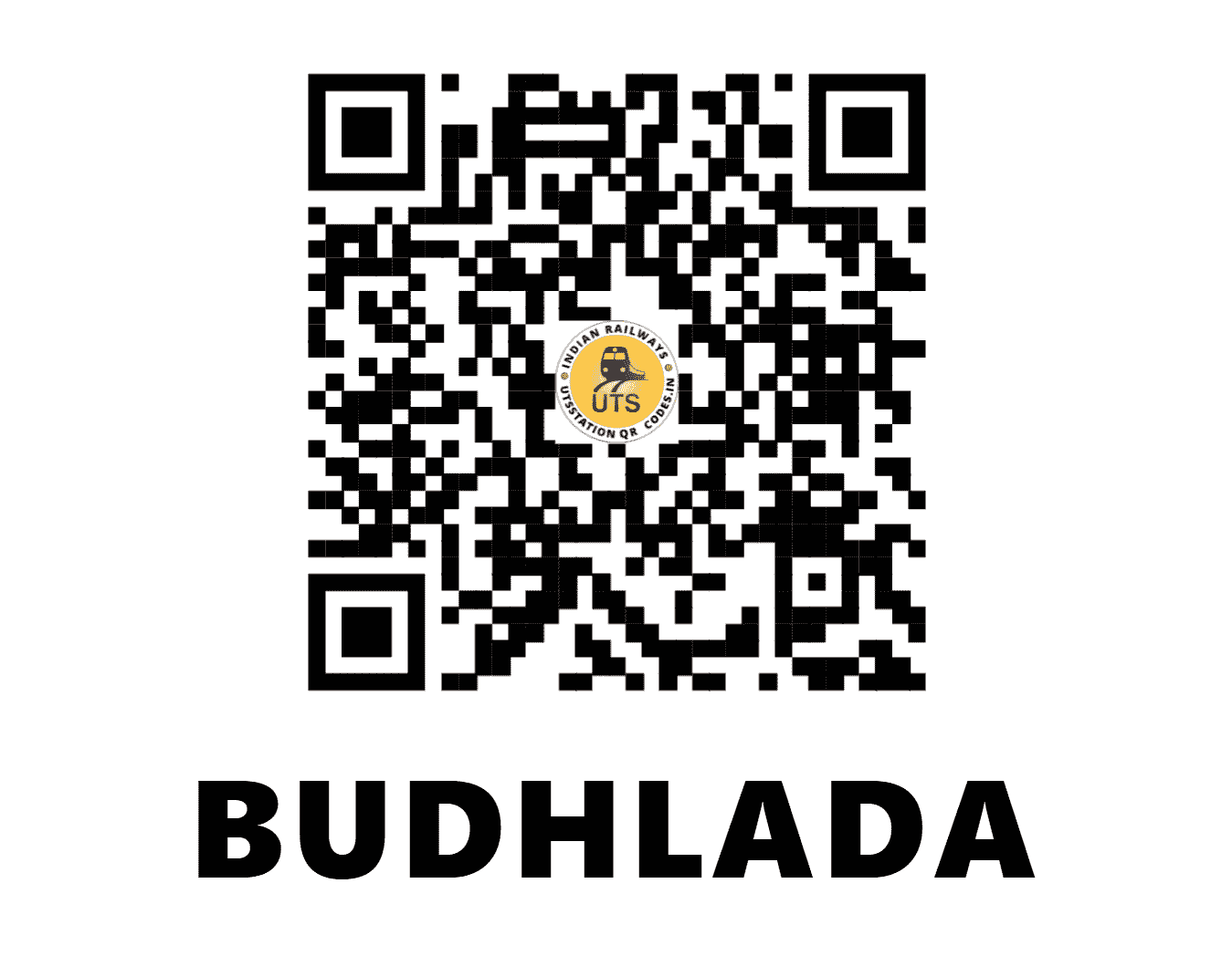 UTS QR Code for BUDHLADA - BLZ - NR (PUNJAB)