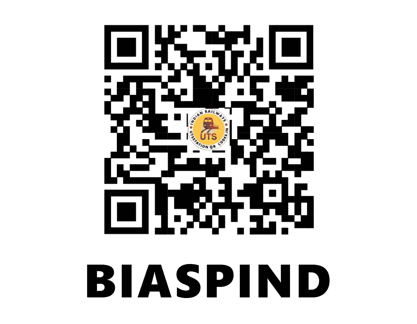 UTS QR Code for BIASPIND - BSPD - NR (PUNJAB)