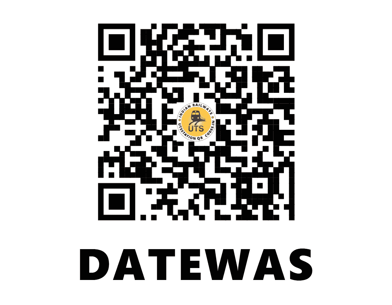 UTS QR Code for DATEWAS - DTW - NR (PUNJAB)