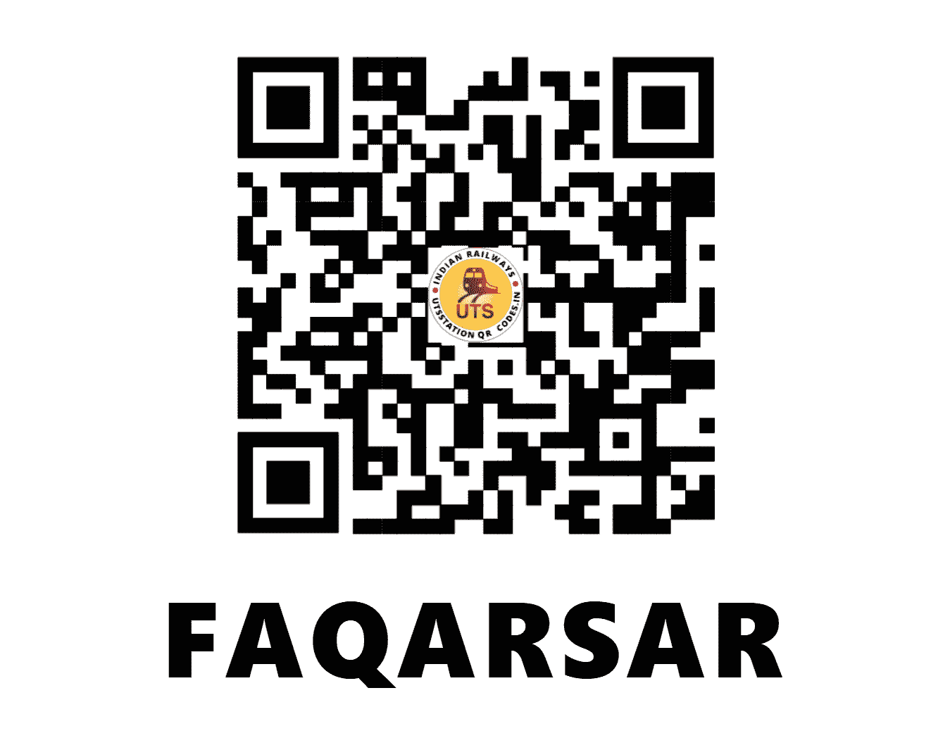 UTS QR Code for FAQARSAR - FSR - NR (PUNJAB)