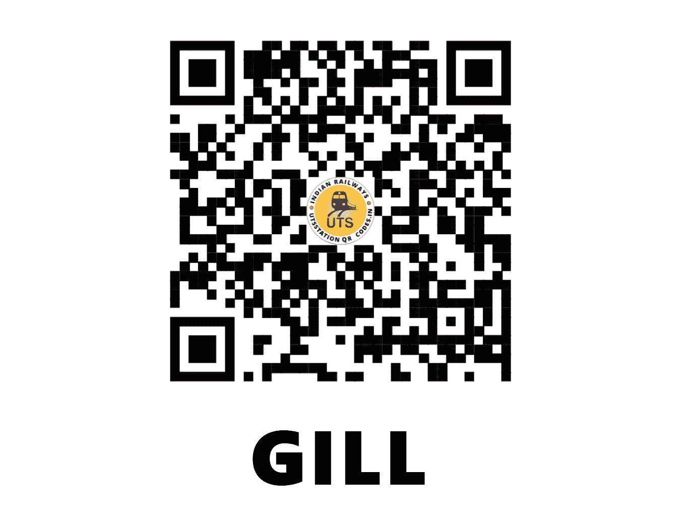 UTS QR Code for GILL - GILL - NR (PUNJAB)