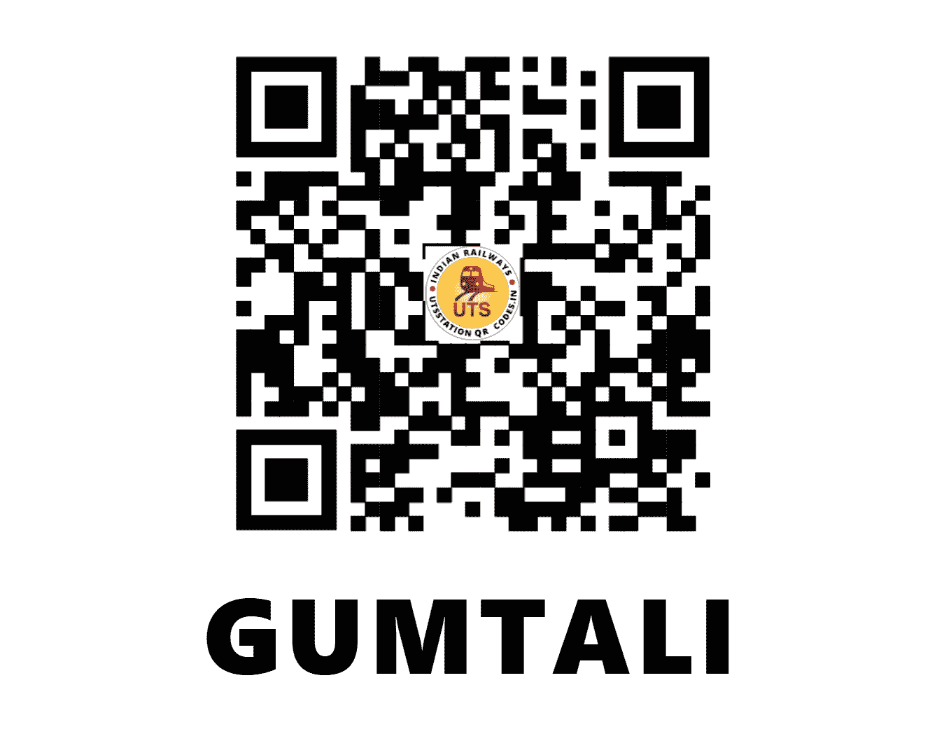UTS QR Code for GUMTALI - GTQ - NR (PUNJAB)