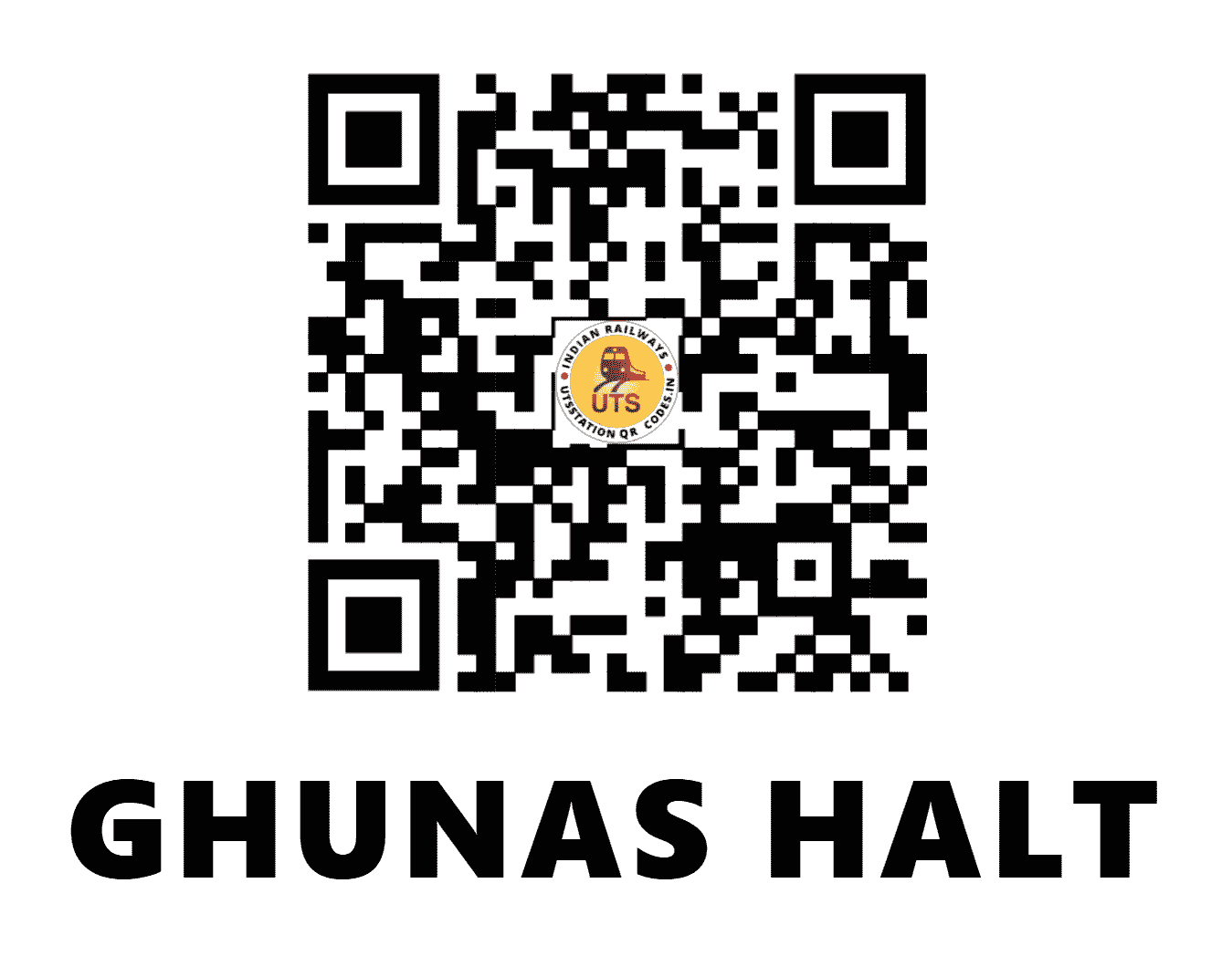 UTS QR Code for GHUNAS HALT - GUNS - NR (PUNJAB)