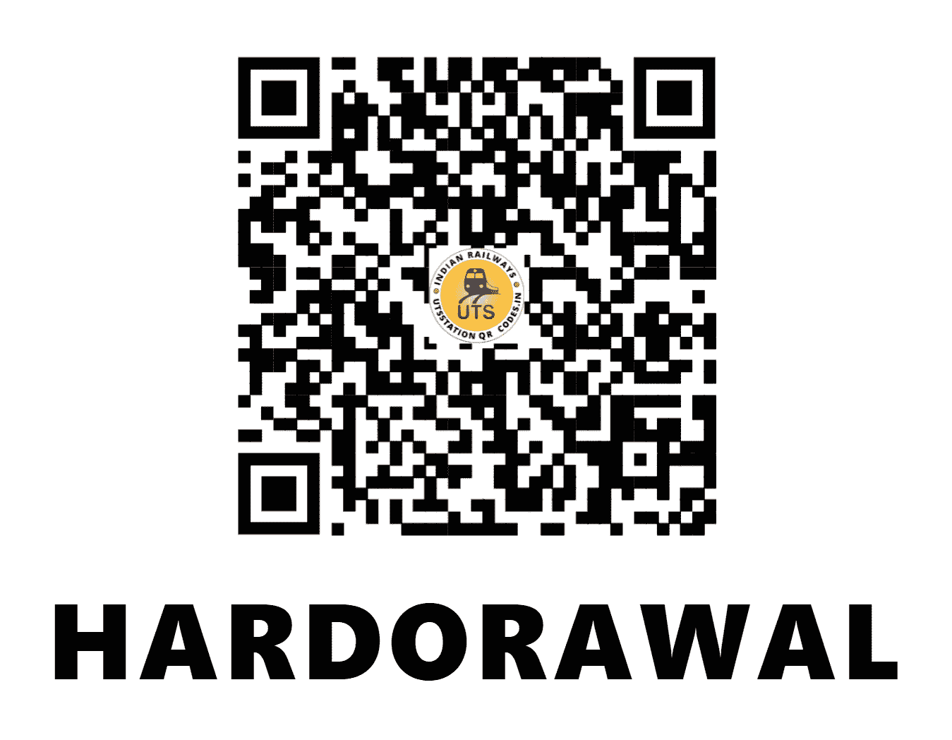 UTS QR Code for HARDORAWAL - HDWL - NR (PUNJAB)
