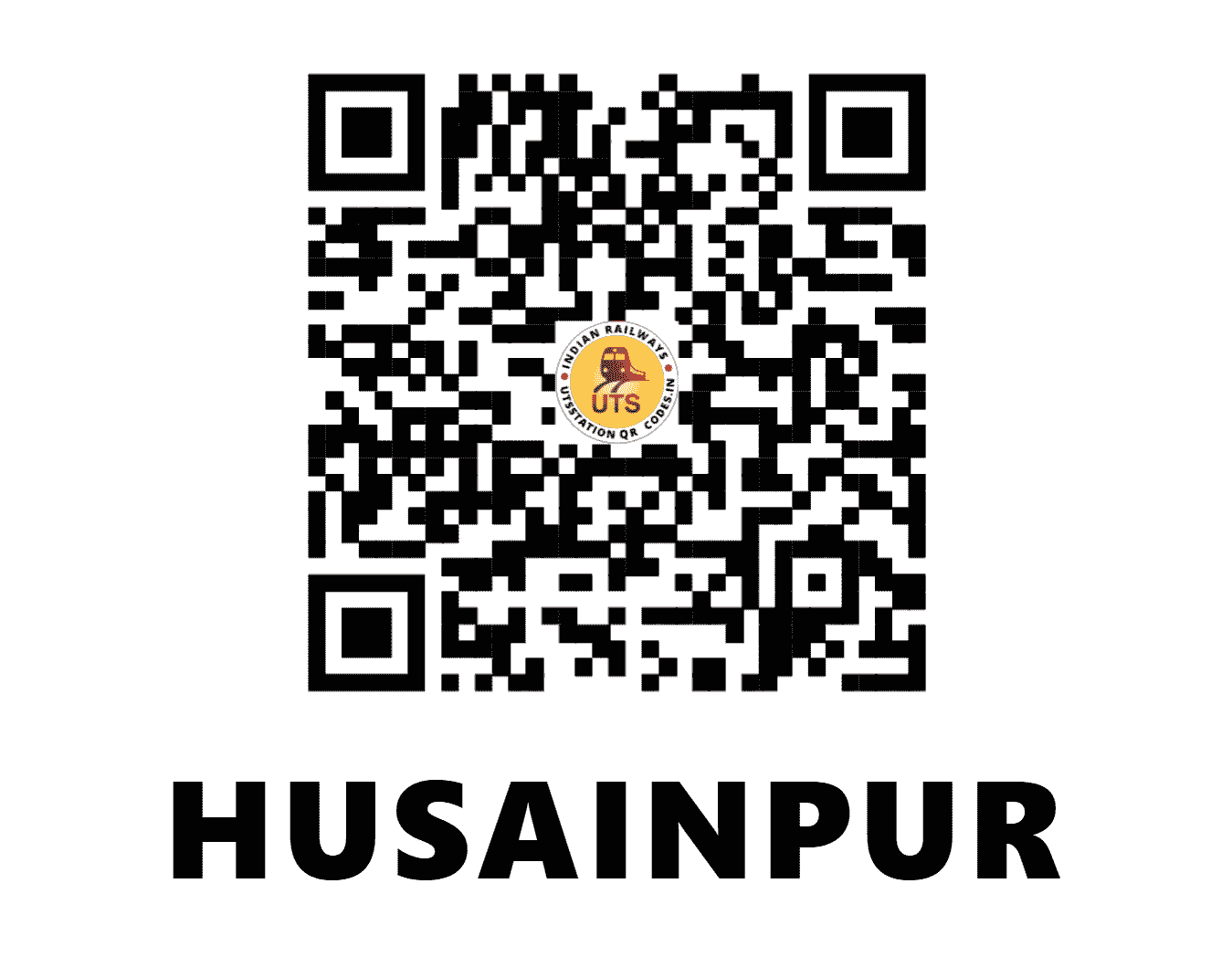 UTS QR Code for HUSAINPUR - HSQ - NR (PUNJAB)