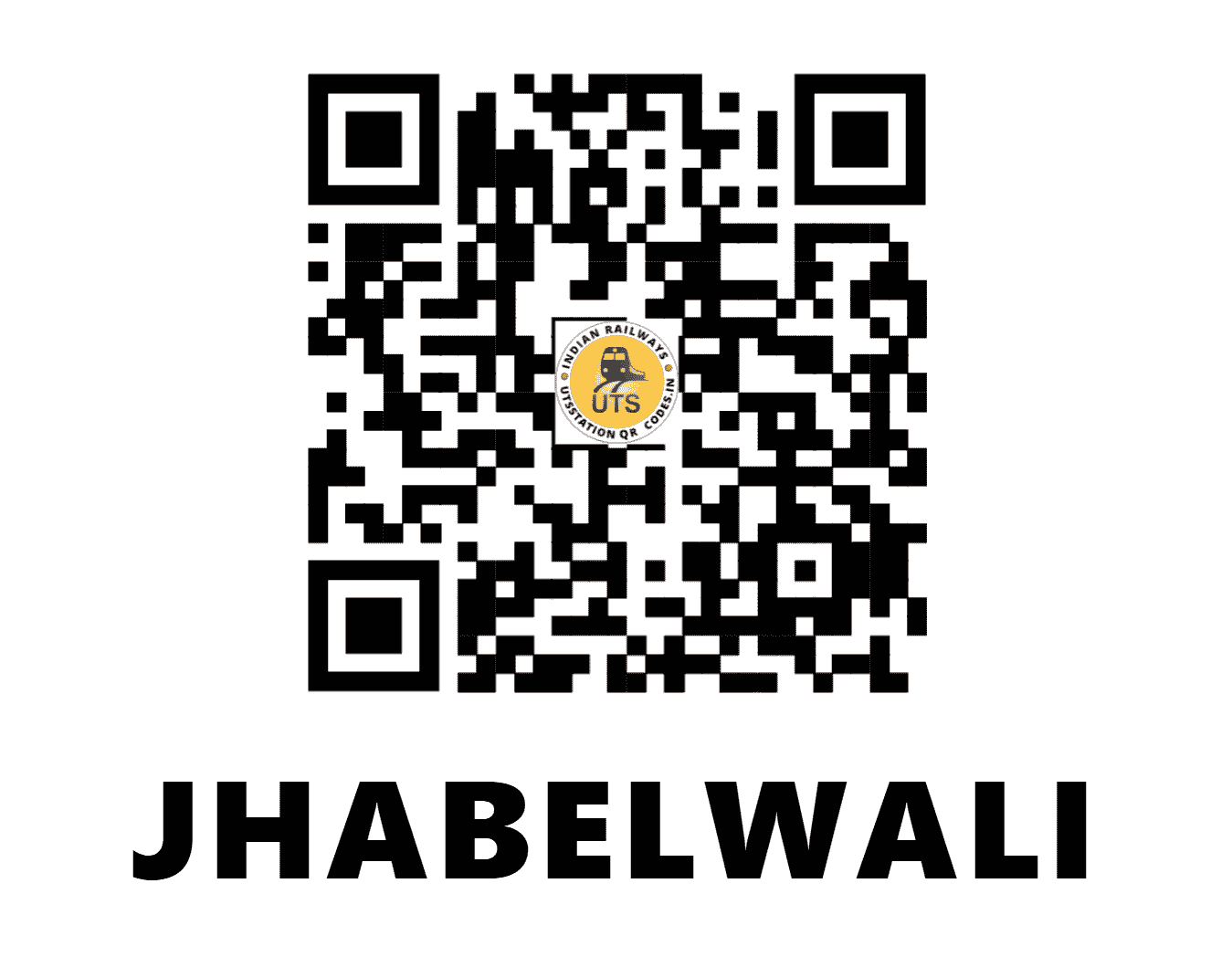 UTS QR Code for JHABELWALI - JBW - NR (PUNJAB)