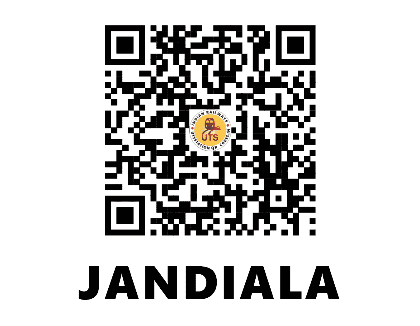 UTS QR Code for JANDIALA - JNL - NR (PUNJAB)