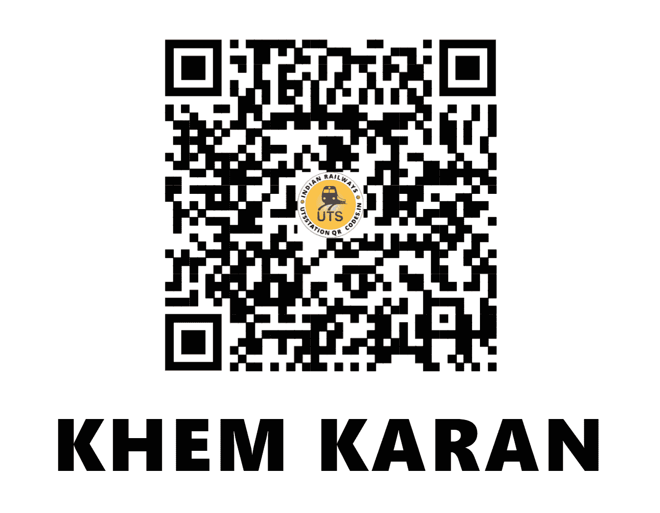 UTS QR Code for KHEM KARAN - KEMK - NR (PUNJAB)