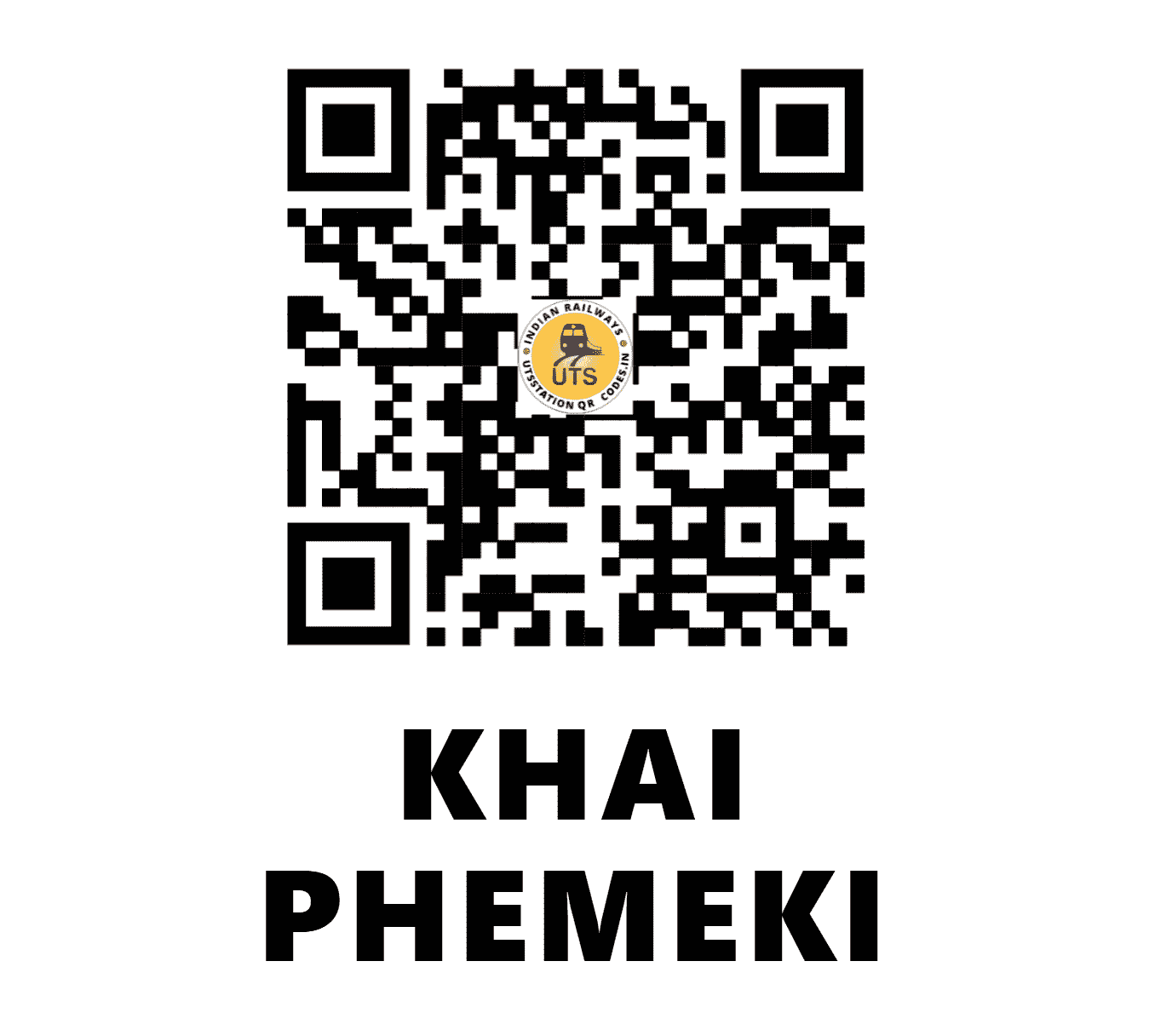 UTS QR Code for KHAI PHEMEKI - KIQ - NR (PUNJAB)