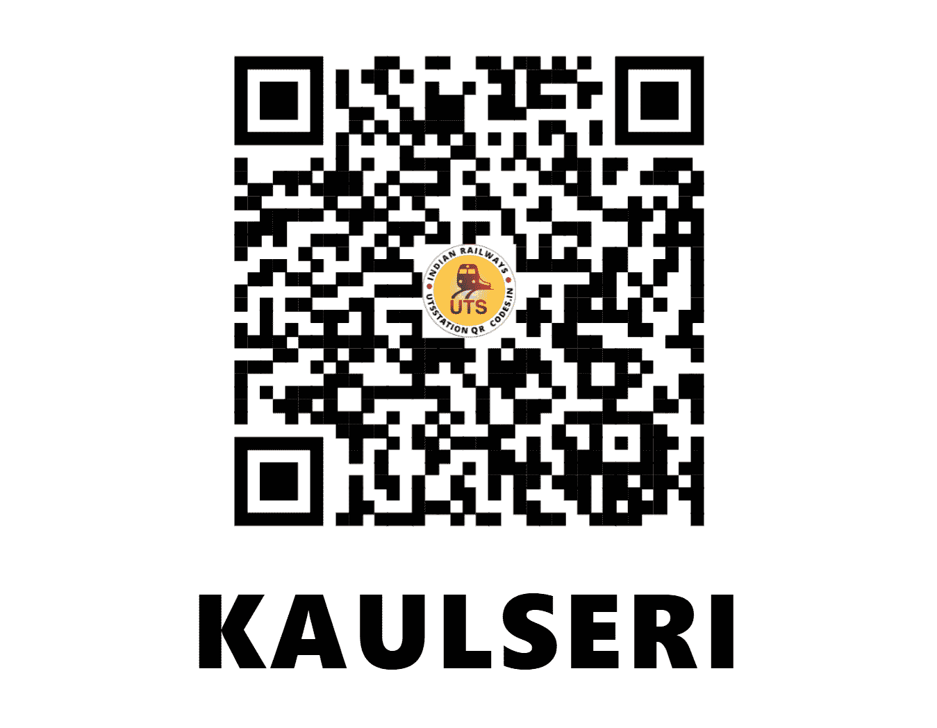 UTS QR Code for KAULSERI - KLSX - NR (PUNJAB)