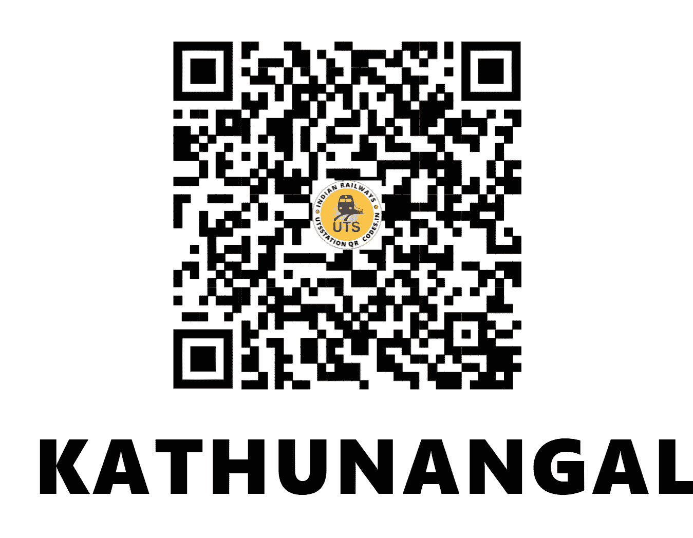 UTS QR Code for KATHUNANGAL - KNG - NR (PUNJAB)