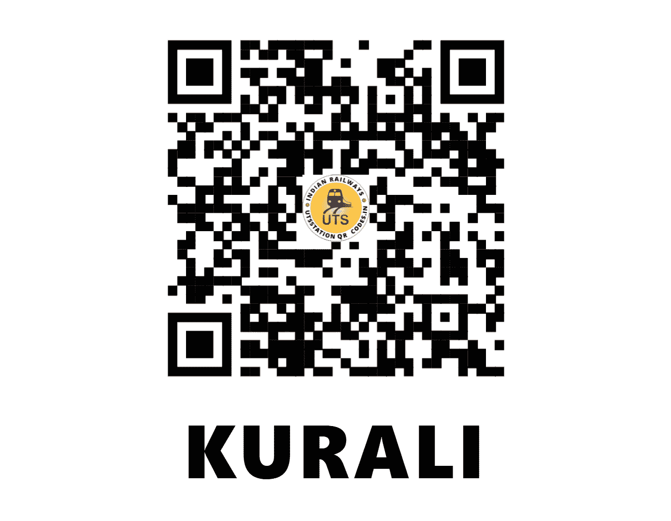 UTS QR Code for KURALI - KRLI - NR (PUNJAB)