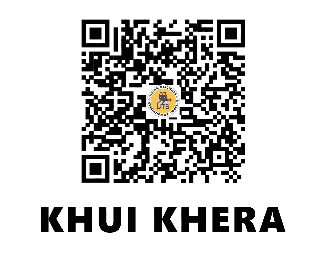 UTS QR Code for KHUI KHERA - KUKA - NR (PUNJAB)