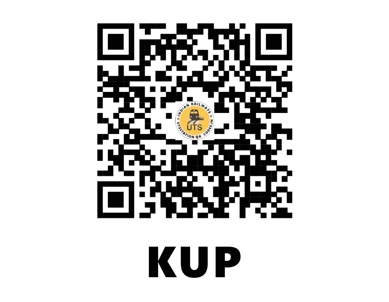 UTS QR Code for KUP - KUP - NR (PUNJAB)
