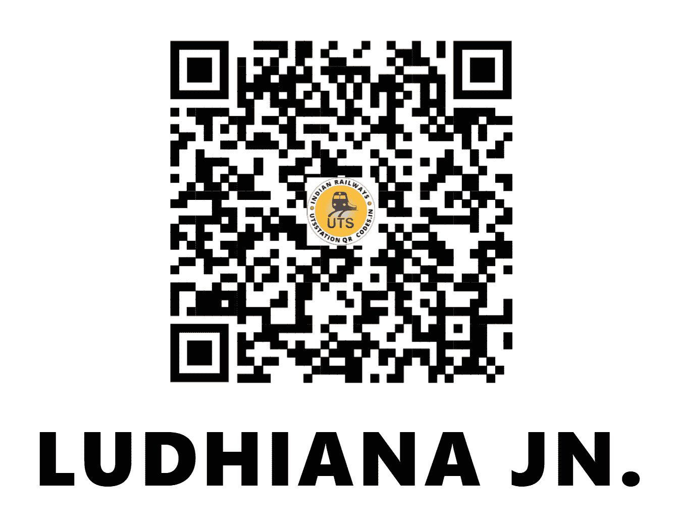 UTS QR Code for LUDHIANA JN. - LDH - NR (PUNJAB)