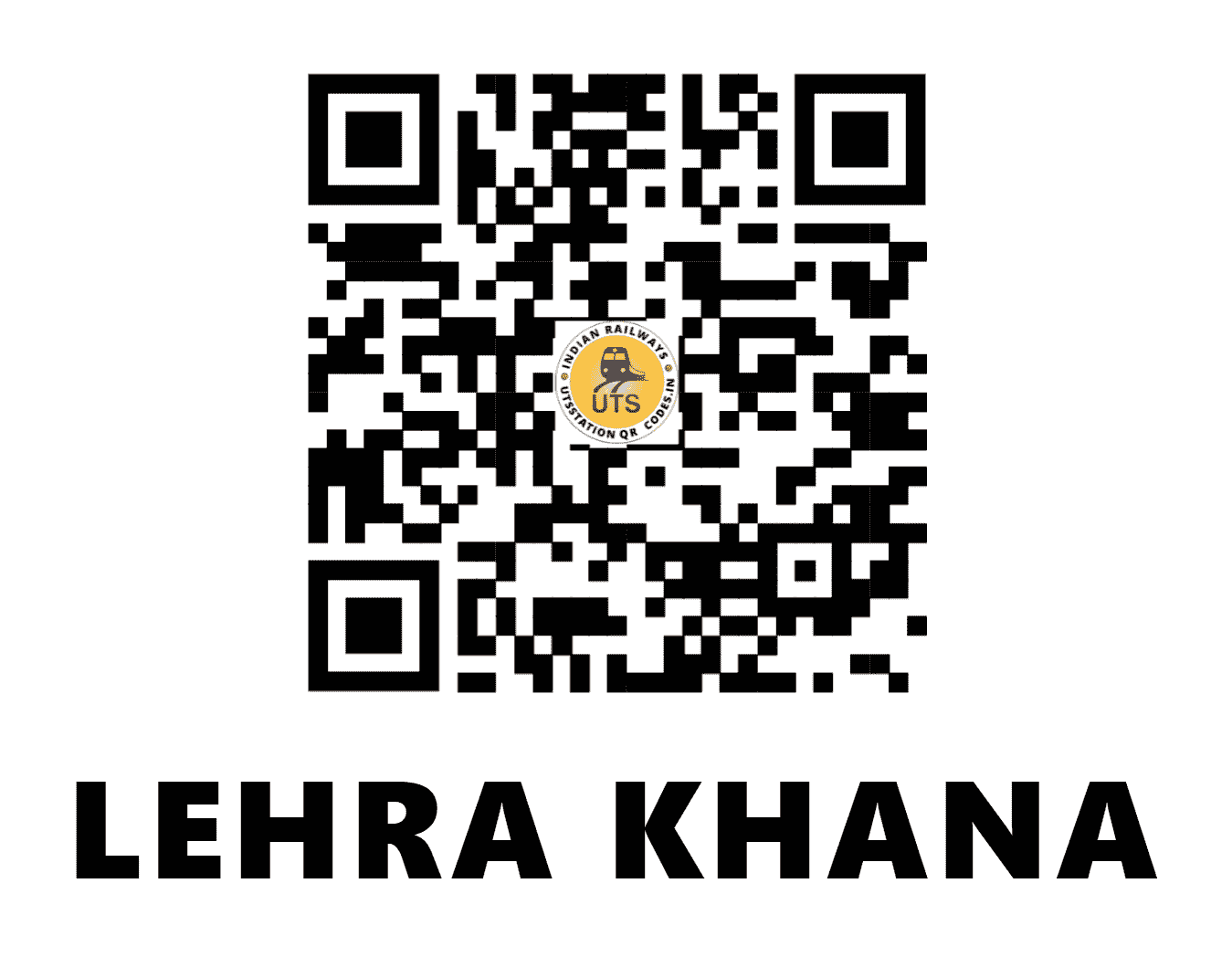 UTS QR Code for LEHRA KHANA - LHK - NR (PUNJAB)
