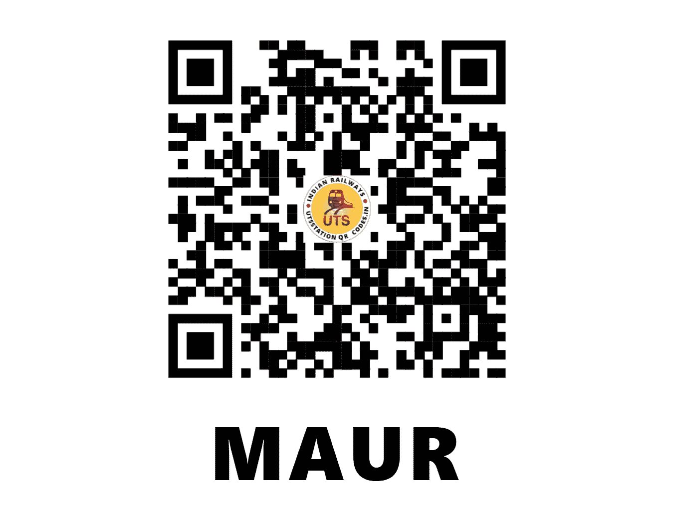 UTS QR Code for MAUR - MAUR - NR (PUNJAB)