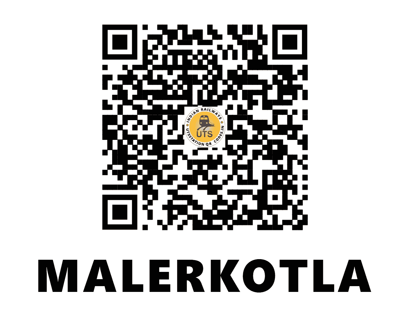 UTS QR Code for MALERKOTLA - MET - NR (PUNJAB)
