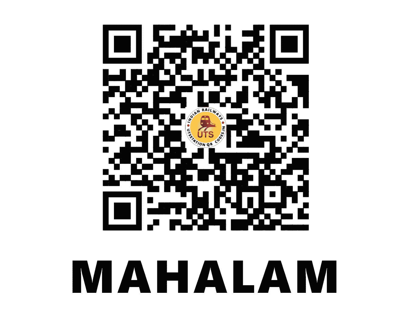 UTS QR Code for MAHALAM - MFM - NR (PUNJAB)