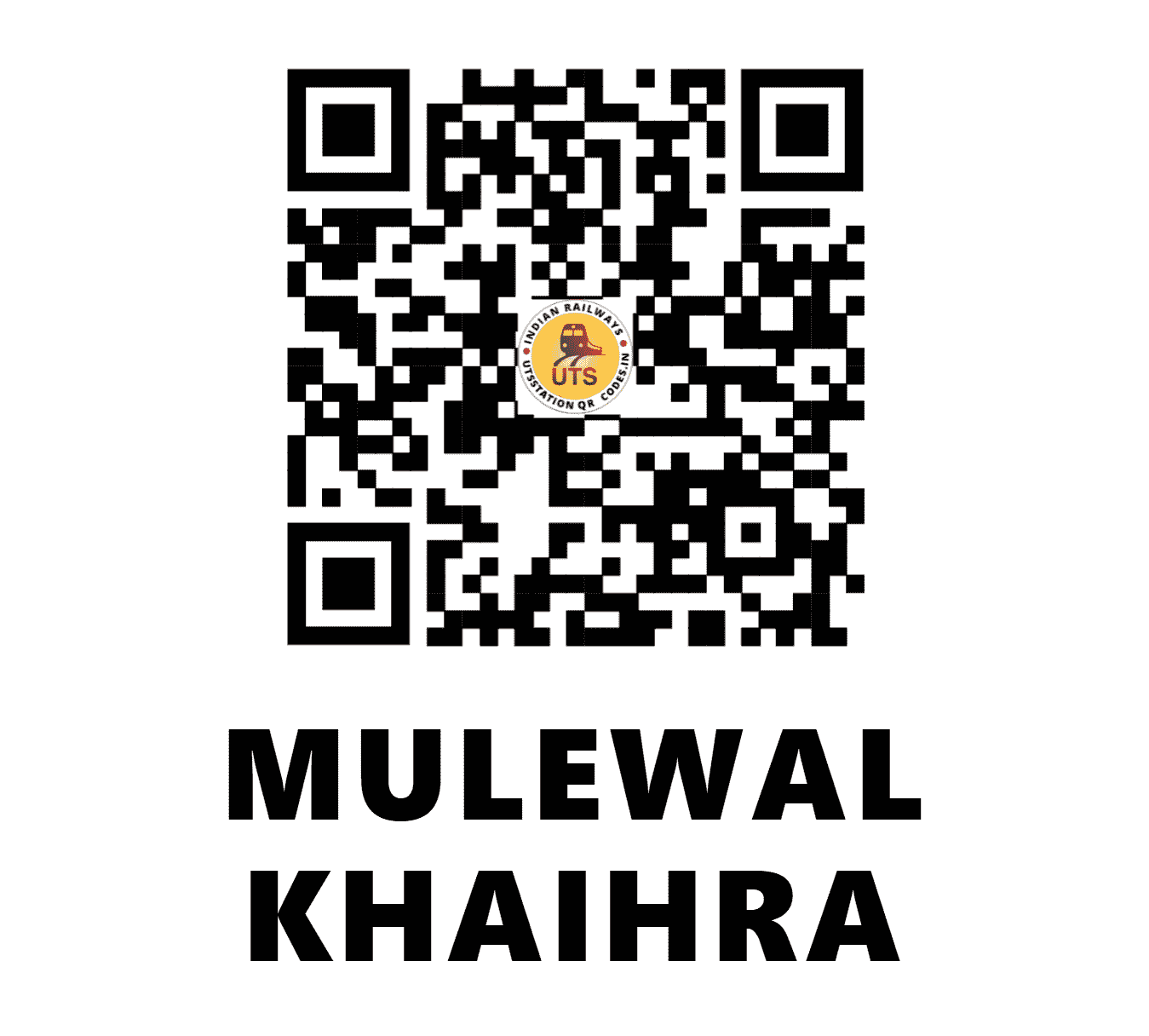 UTS QR Code for MULEWAL KHAIHRA - MLKH - NR (PUNJAB)