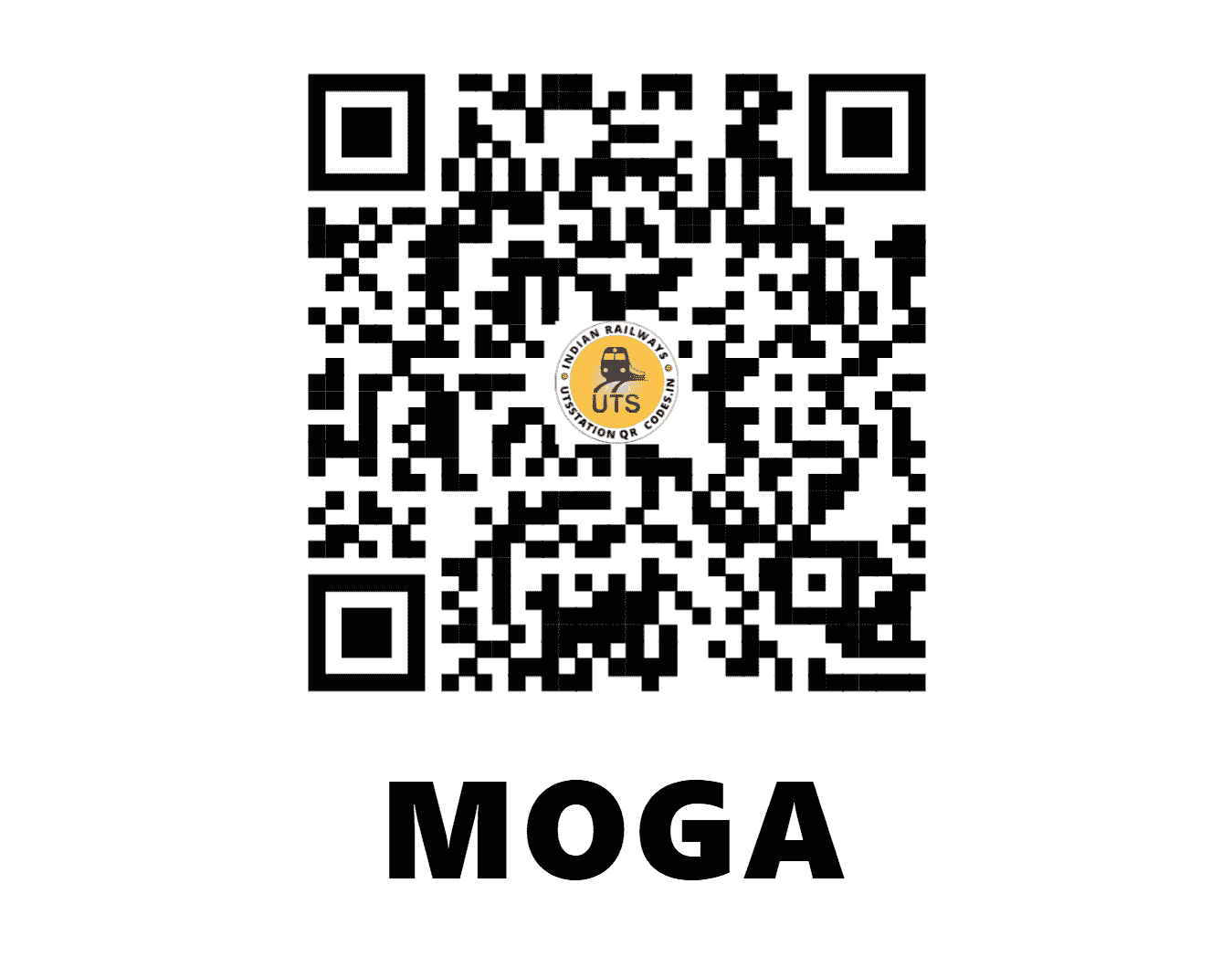 UTS QR Code for MOGA - MOGA - NR (PUNJAB)
