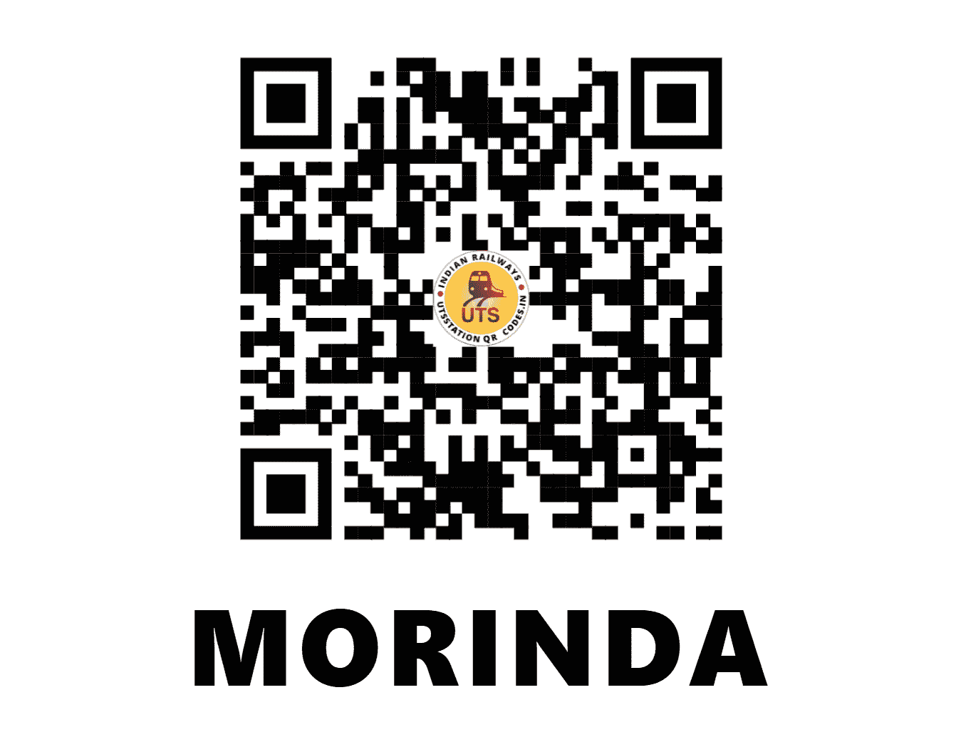 UTS QR Code for MORINDA - MRND - NR (PUNJAB)