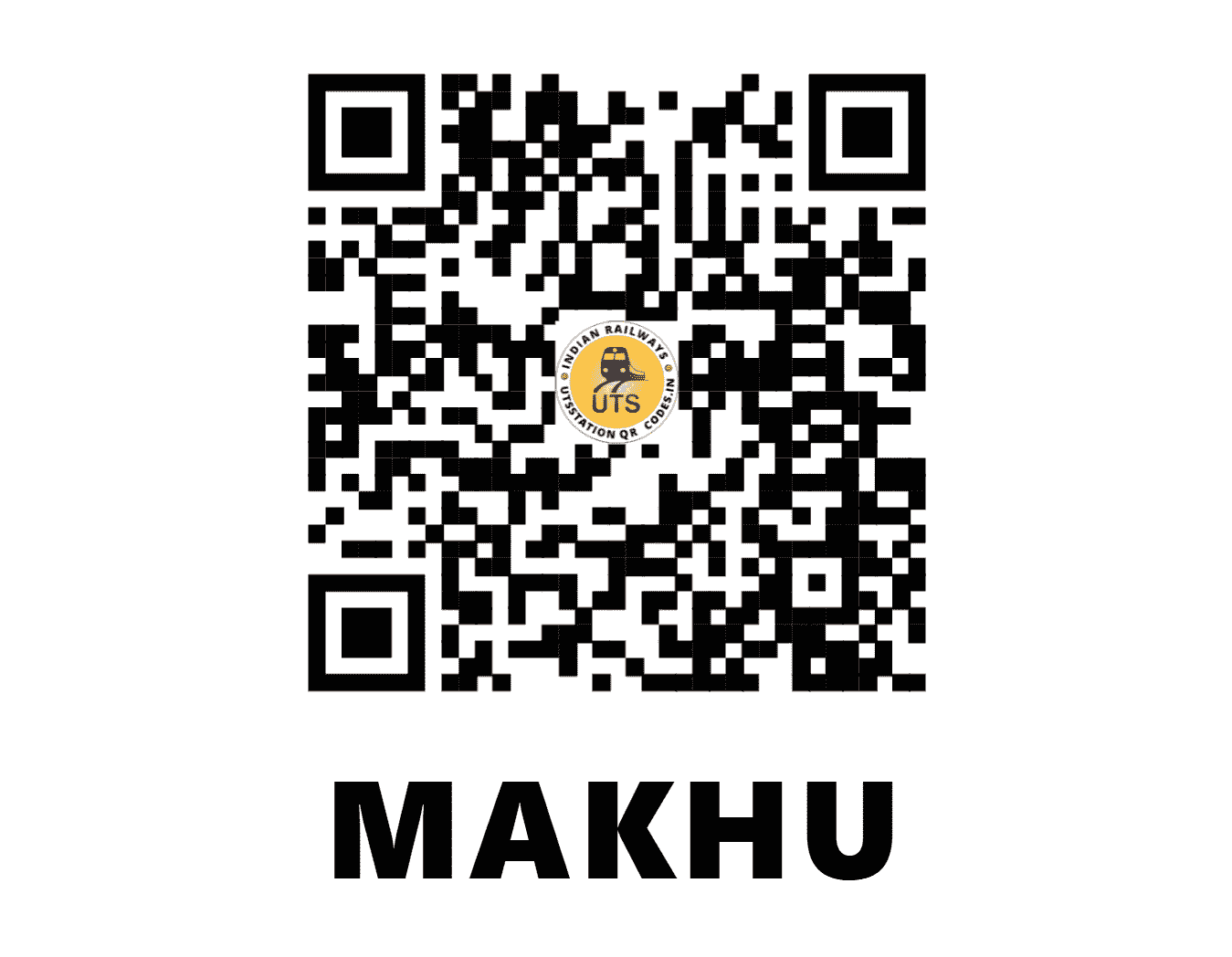 UTS QR Code for MAKHU - MXH - NR (PUNJAB)