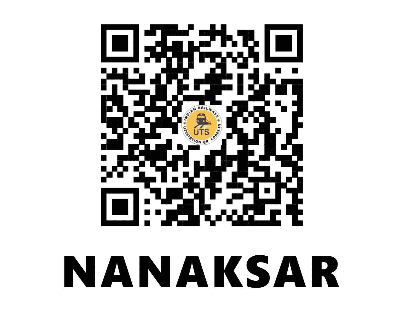 UTS QR Code for NANAKSAR - NNKR - NR (PUNJAB)