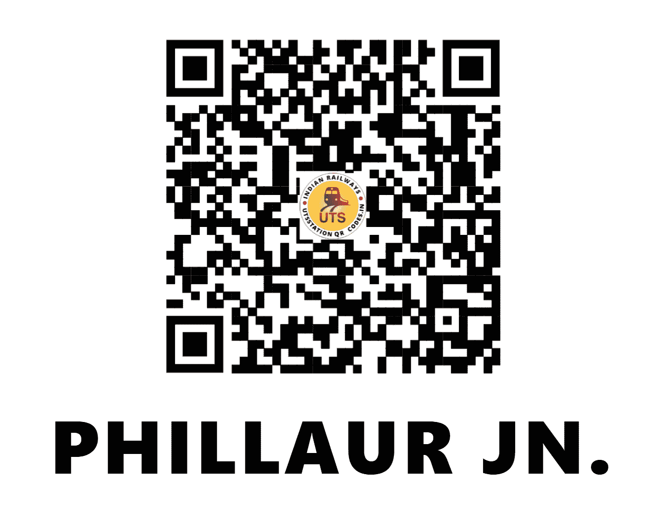 UTS QR Code for PHILLAUR JN. - PHR - NR (PUNJAB)