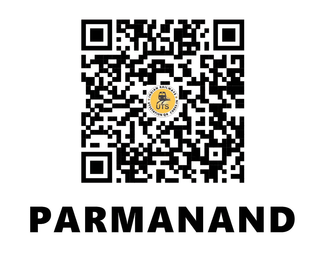 UTS QR Code for PARMANAND - PMQ - NR (PUNJAB)