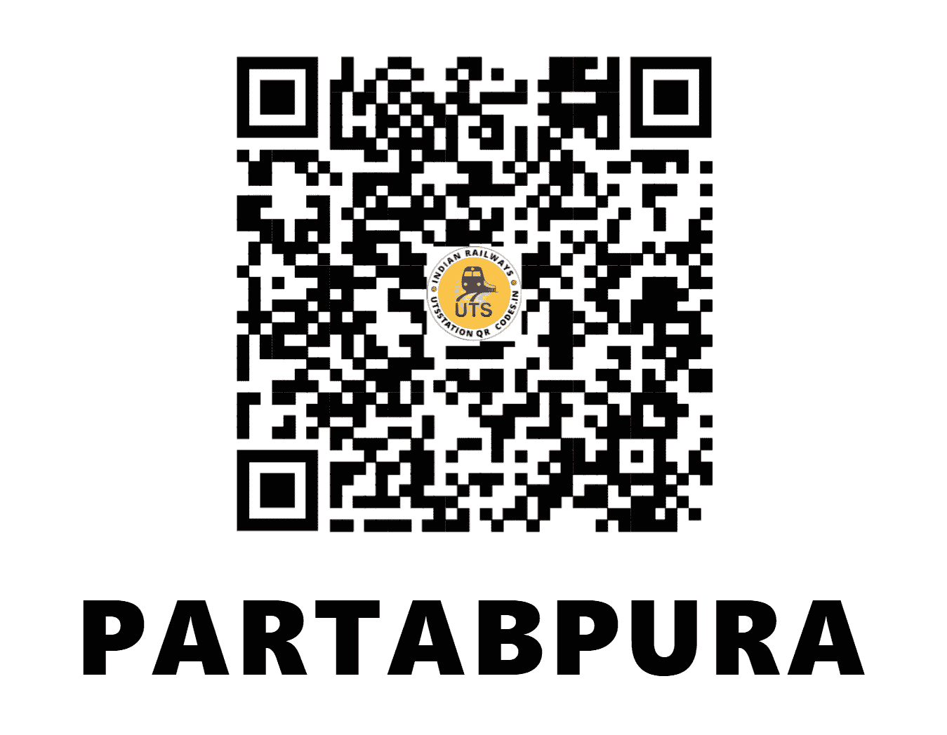 UTS QR Code for PARTABPURA - PPB - NR (PUNJAB)