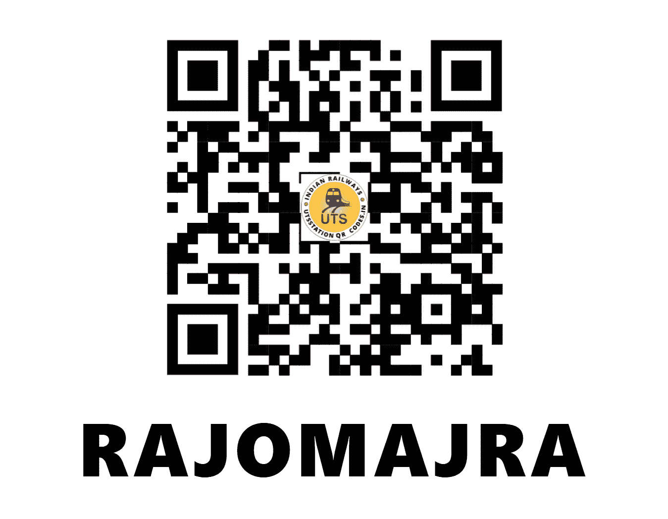 UTS QR Code for RAJOMAJRA - RJMA - NR (PUNJAB)