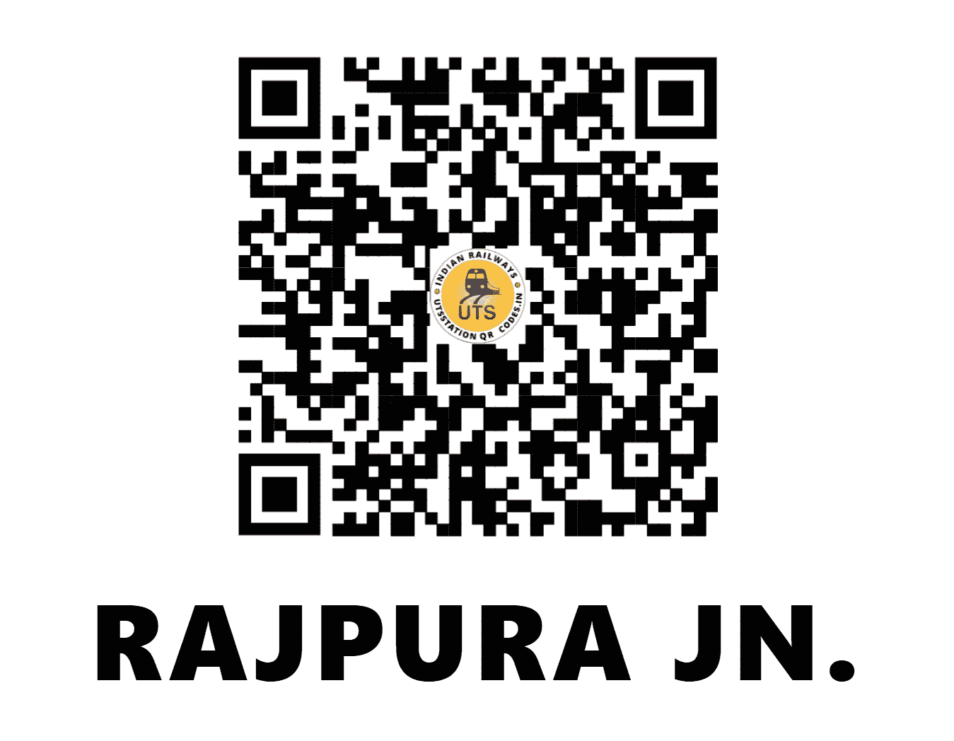 UTS QR Code for RAJPURA JN. - RPJ - NR (PUNJAB)