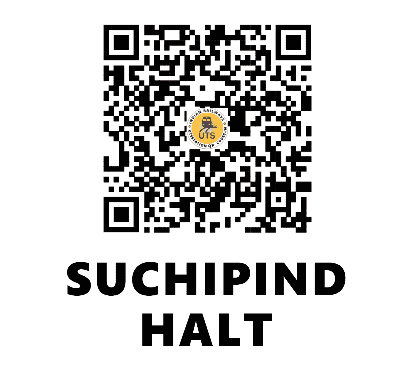 UTS QR Code for SUCHIPIND HALT - SCPD - NR (PUNJAB)