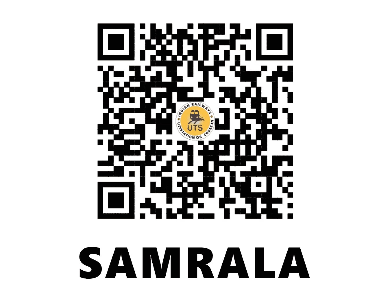 UTS QR Code for SAMRALA - SMRL - NR (PUNJAB)