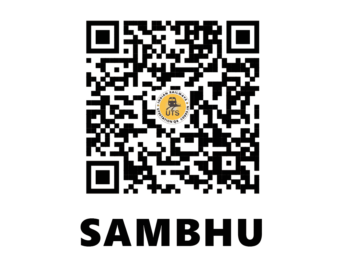 UTS QR Code for SAMBHU - SMU - NR (PUNJAB)