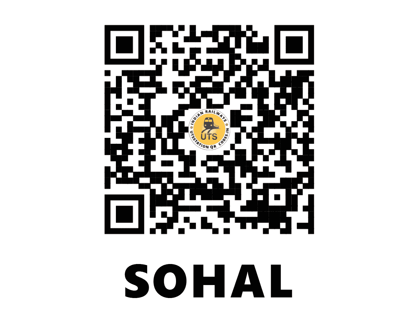 UTS QR Code for SOHAL - SOHL - NR (PUNJAB)