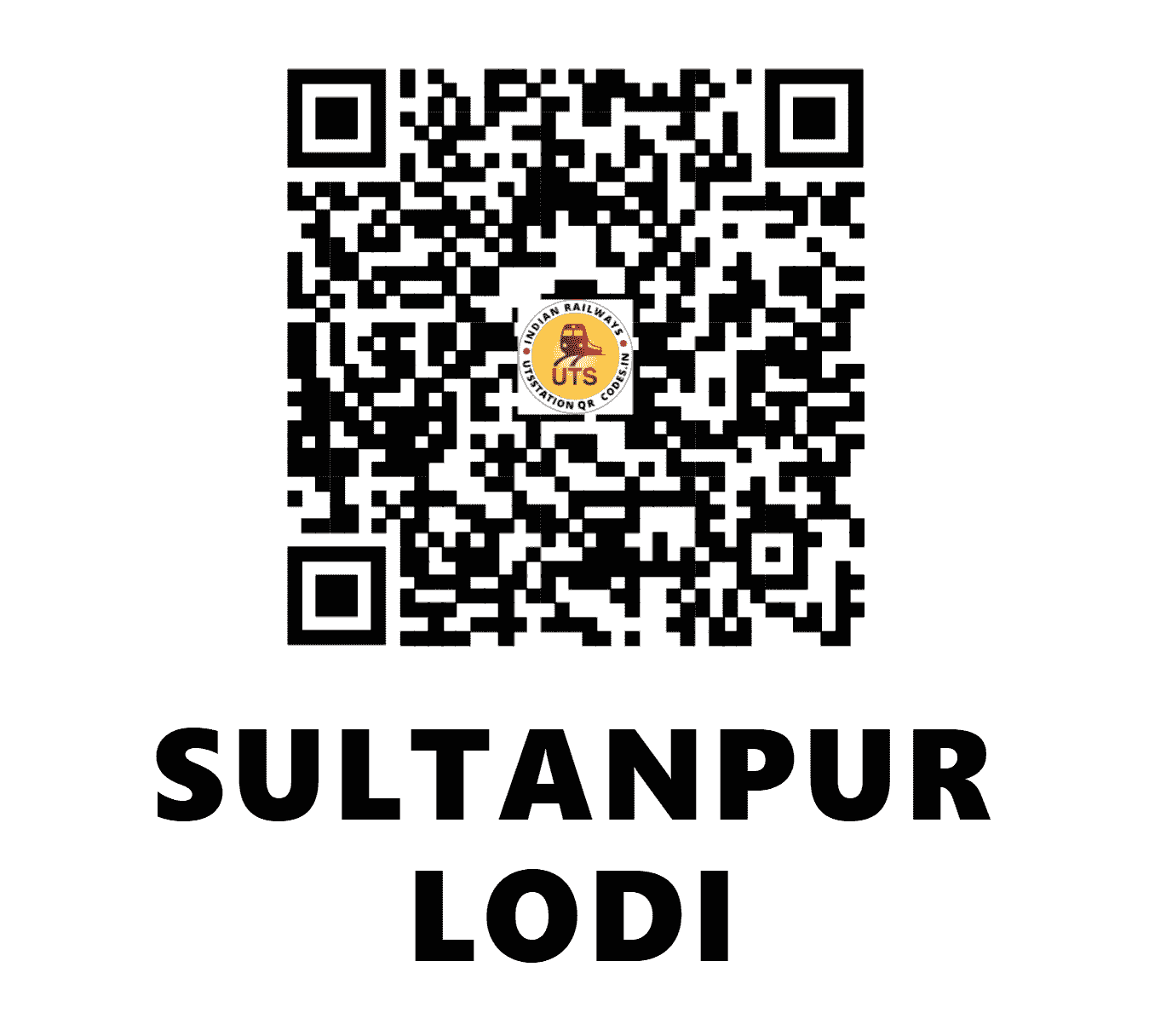 UTS QR Code for SULTANPUR LODI - SQR - NR (PUNJAB)