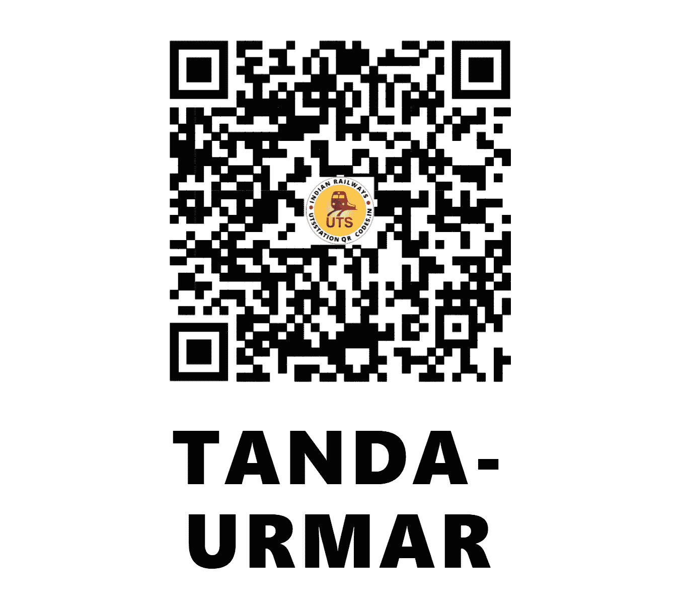 UTS QR Code for TANDA-URMAR - TDO - NR (PUNJAB)
