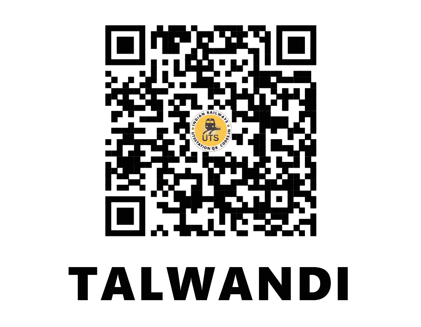 UTS QR Code for TALWANDI - TWB - NR (PUNJAB)