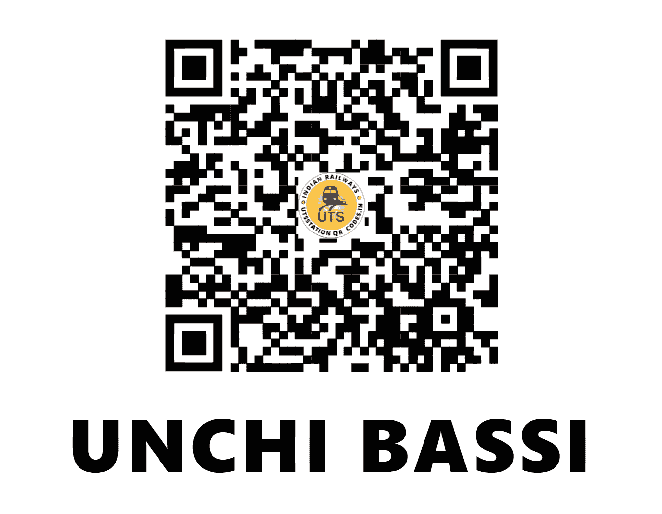 UTS QR Code for UNCHI BASSI - UCB - NR (PUNJAB)