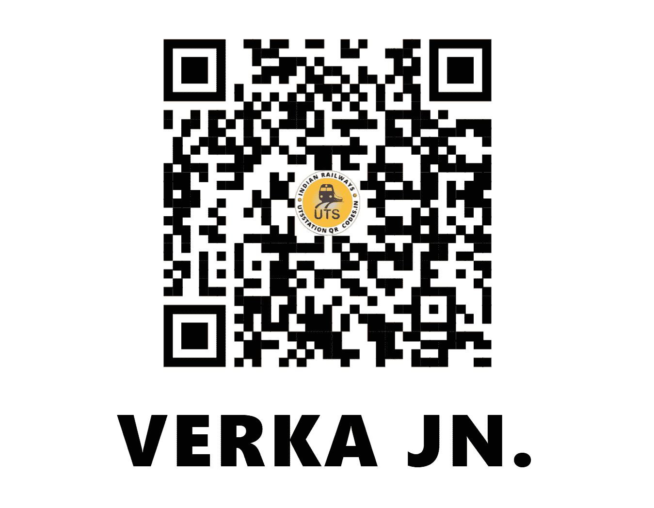 UTS QR Code for VERKA JN. - VKA - NR (PUNJAB)