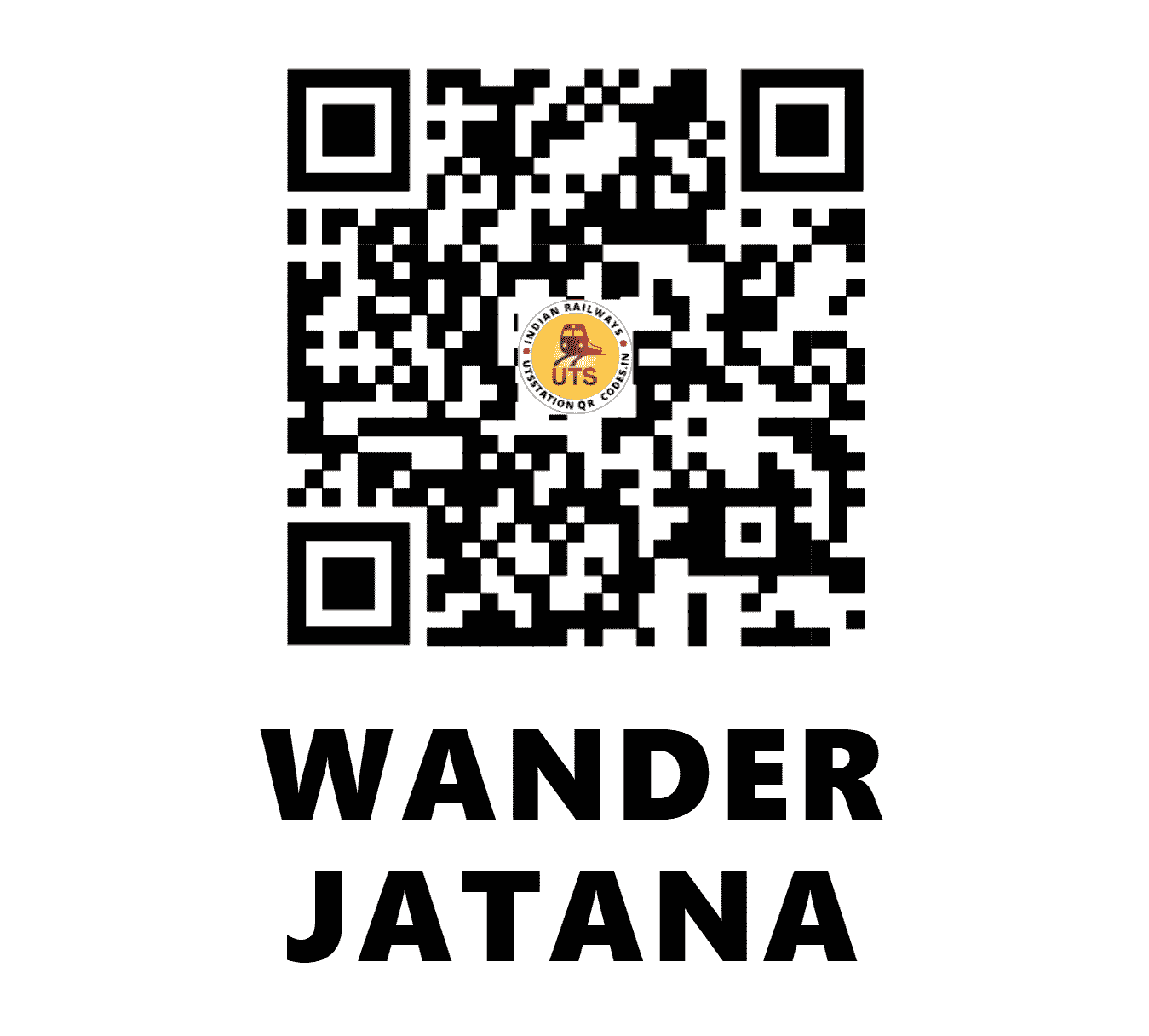 UTS QR Code for WANDER JATANA - WDJ - NR (PUNJAB)