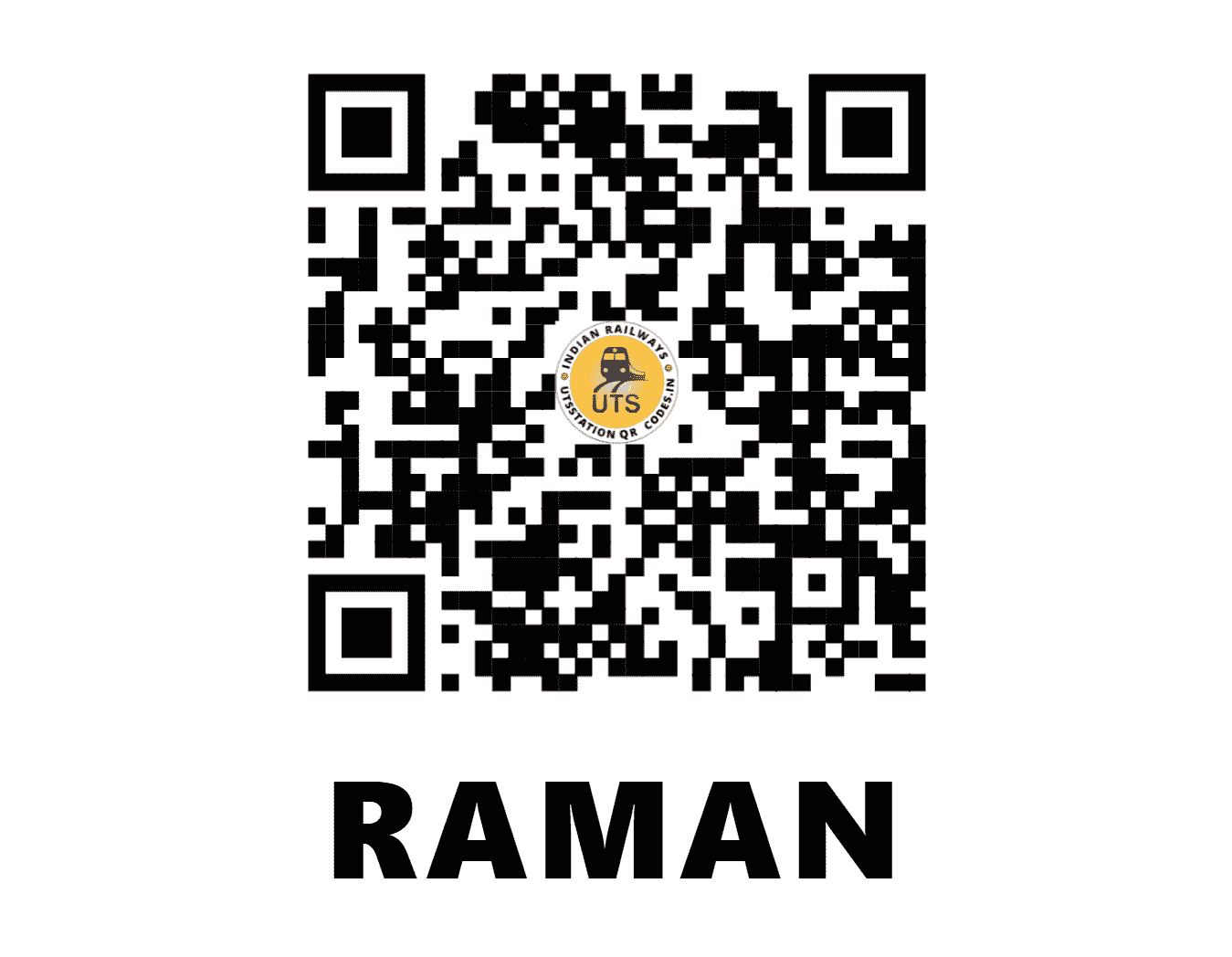 UTS QR Code for RAMAN - RMN - NW (PUNJAB)