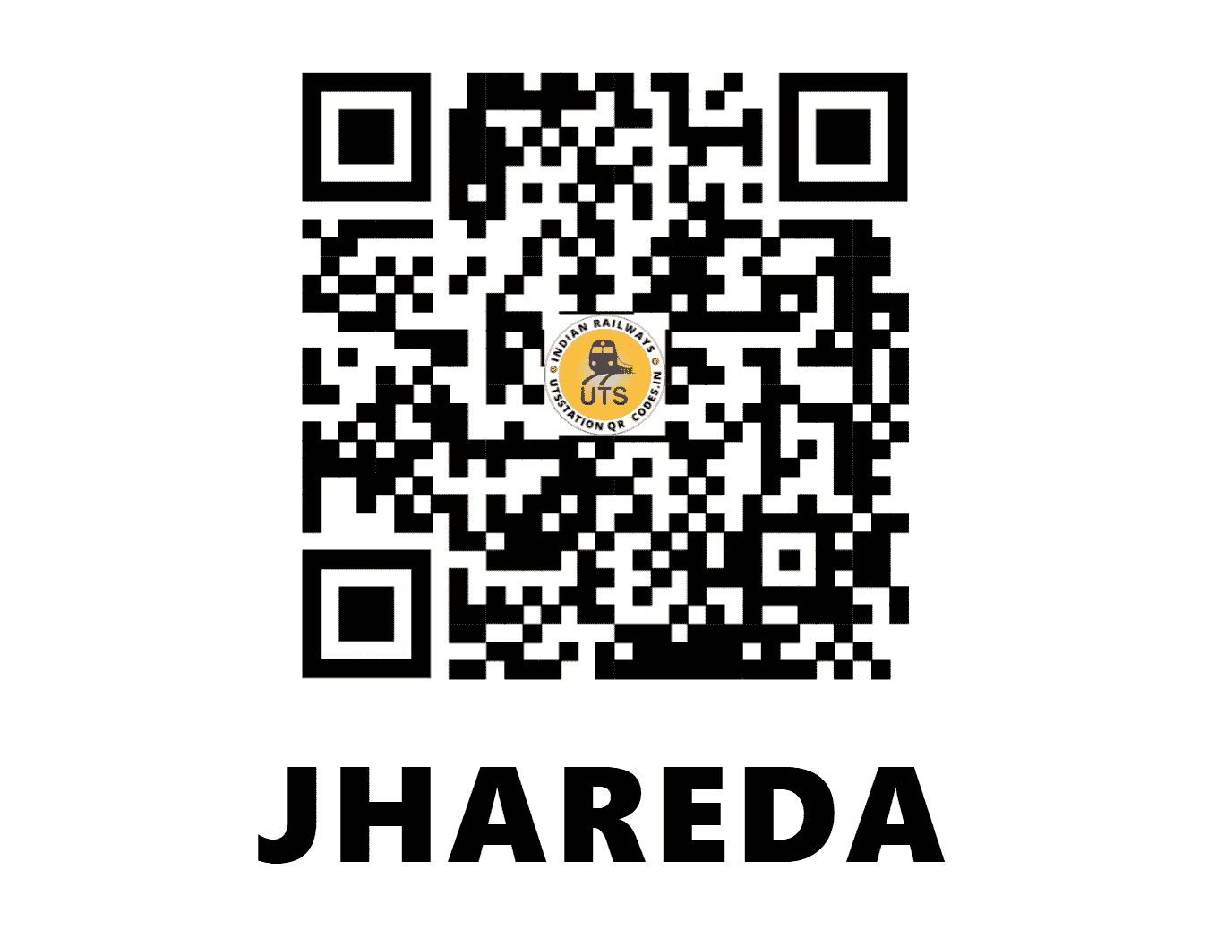 UTS QR Code for JHAREDA - JREA - NC (RAJASTHAN)