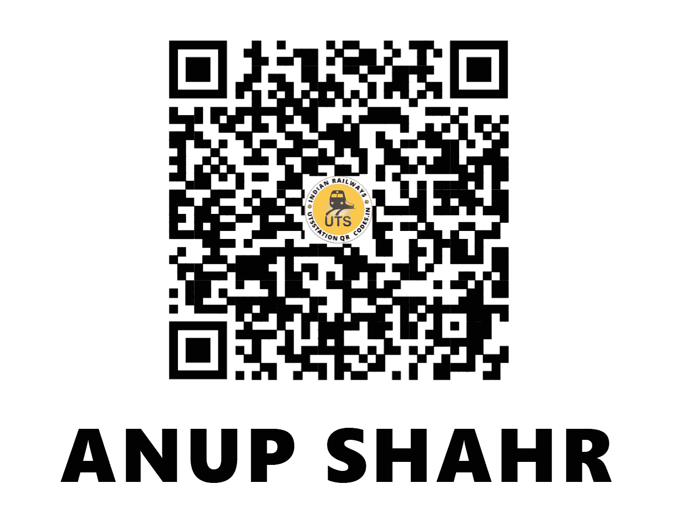 UTS QR Code for ANUP SHAHR - AUS - NW (RAJASTHAN)