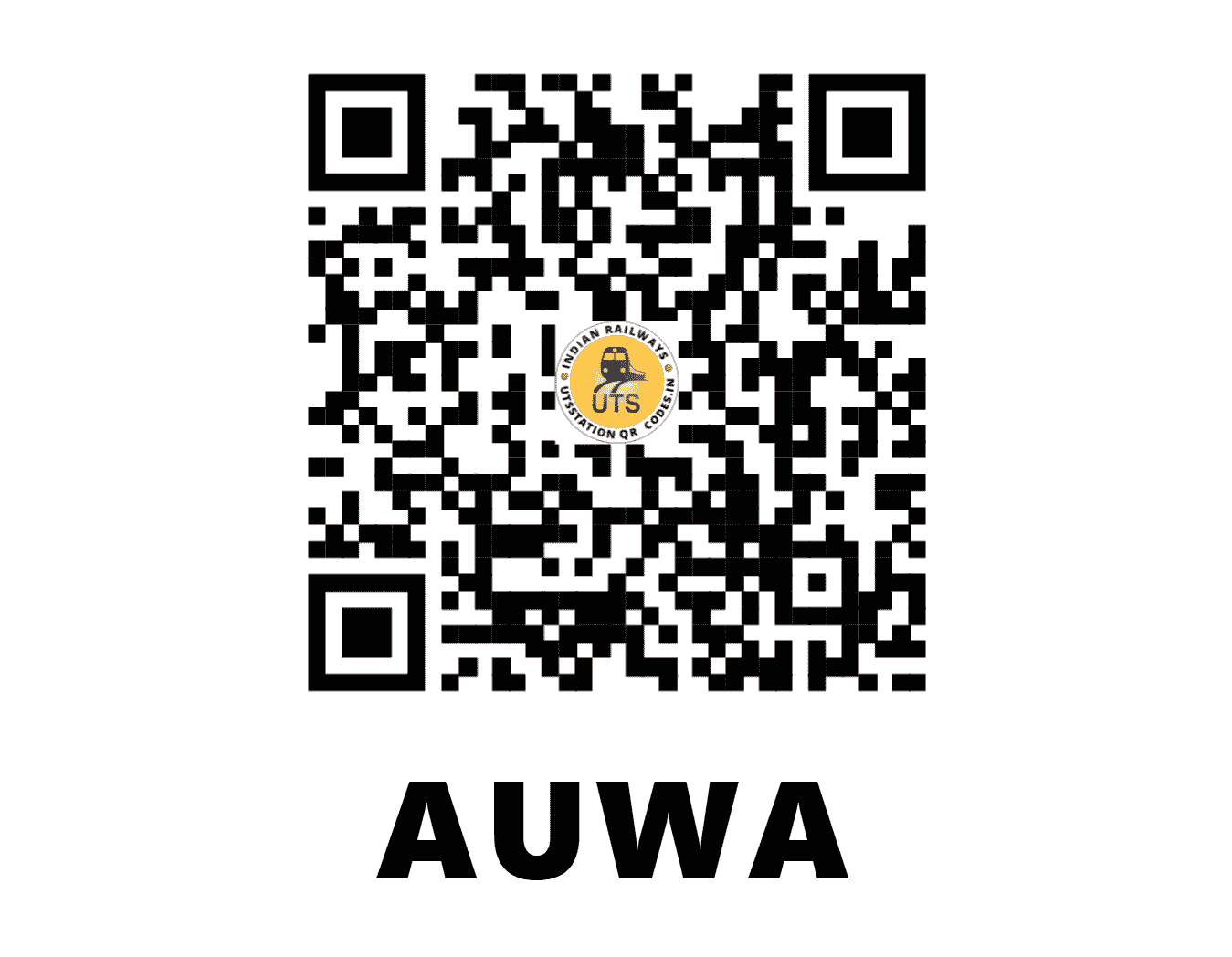 UTS QR Code for AUWA - AUWA - NW (RAJASTHAN)