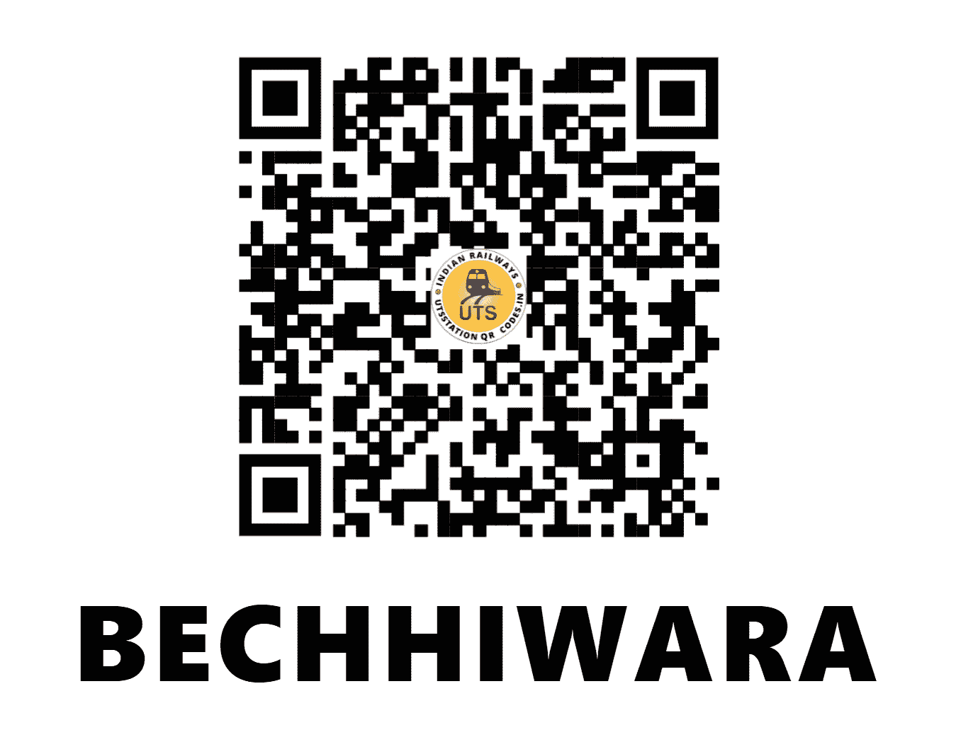 UTS QR Code for BECHHIWARA - BHWA - NW (RAJASTHAN)